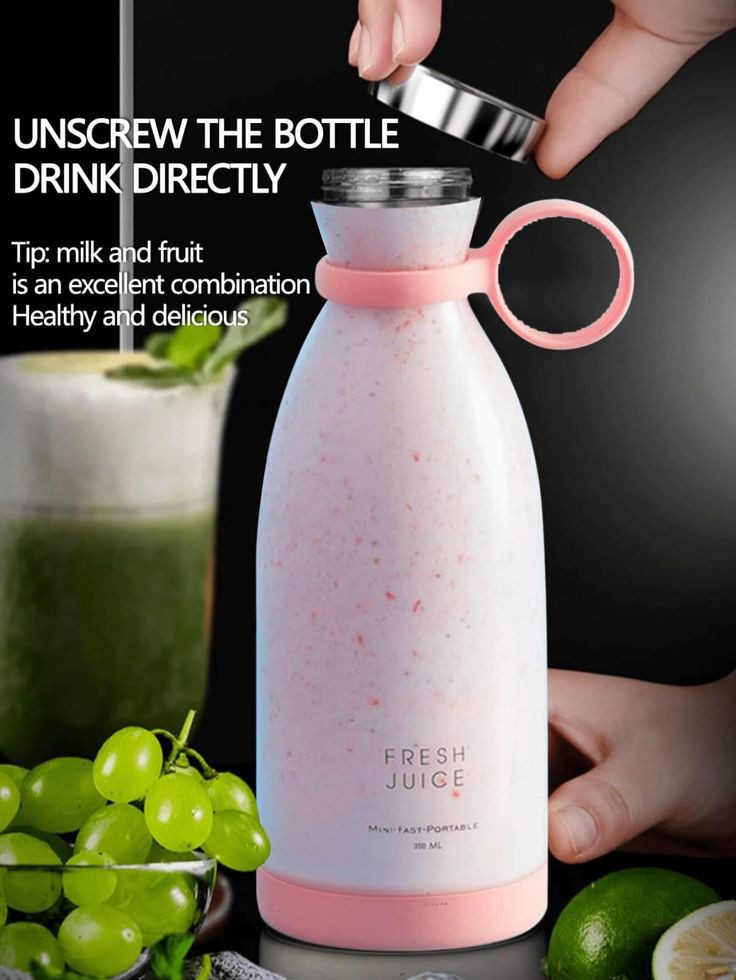 Blend Anywhere: Travel Portable Mini Juice Blender