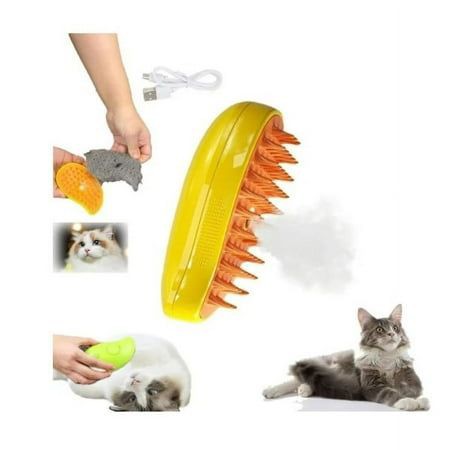 Pet Steaming Hair Brush & Massager