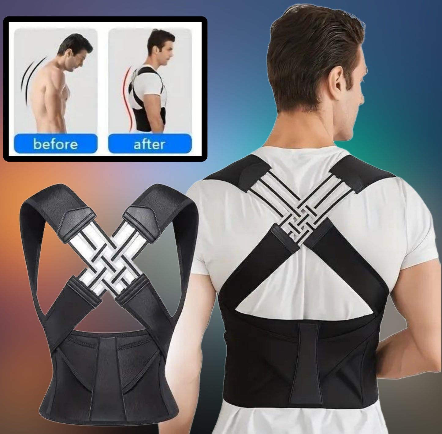 Relieve Pain & Improve Posture: Adjustable Belts for All